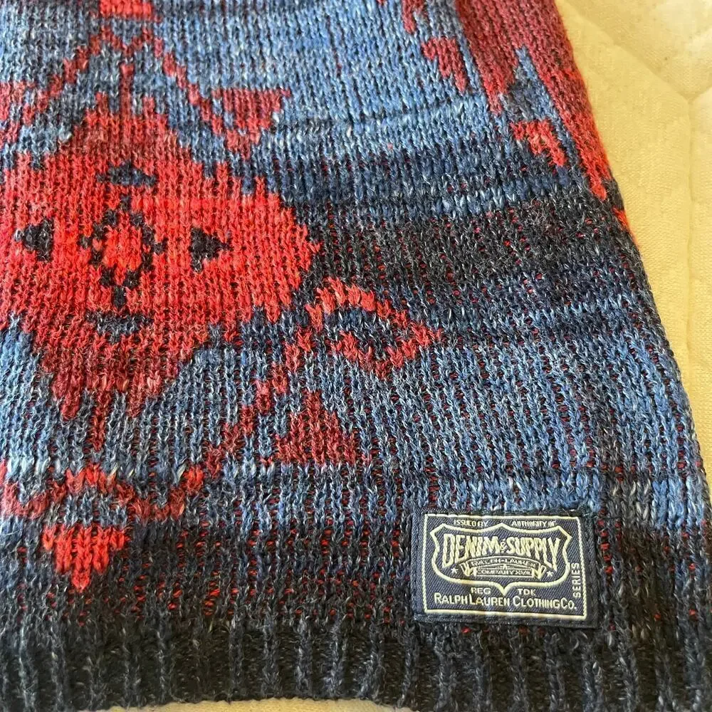 Ralph Lauren Denim & Supply Azteca Sweater Size Medium